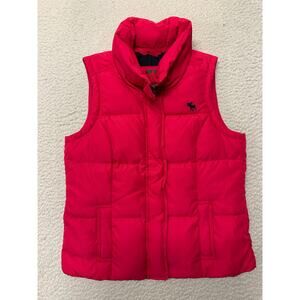 Vintage Y2K Abercrombie & Fitch Puffer Down Vest Large